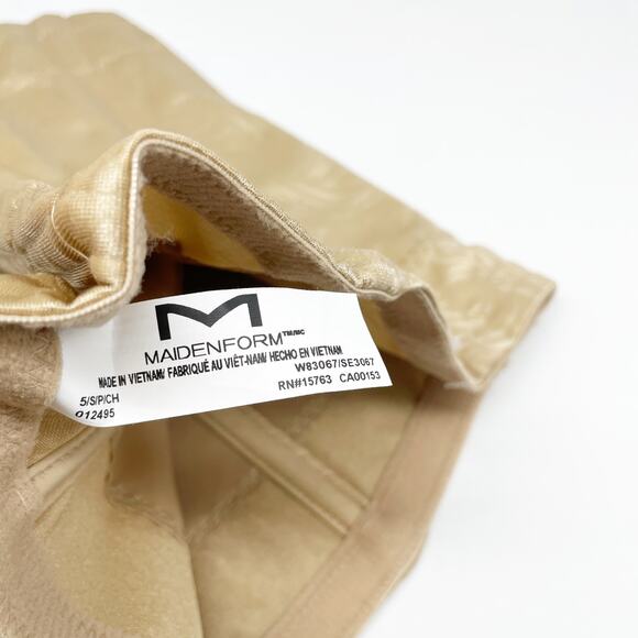 Maidenform Women's Ultra Firm Control Waist Cincher Body Beige Size Medium - Picture 5 of 6